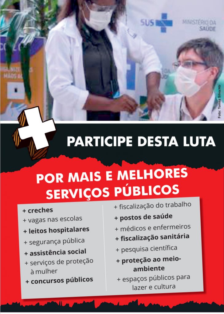 Por mais e melhores Serviços Públicos